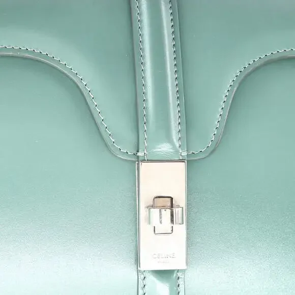 Celine 16 Top Handle Bag Smooth #241393C24B - Picture 6 of 8